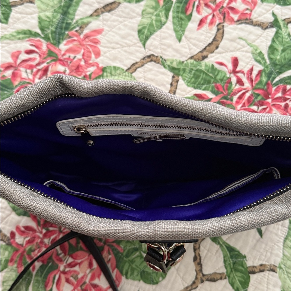 Henri Bendel Tweed and Leather Jetsetter Crossbody Bag - Picture 5 of 10